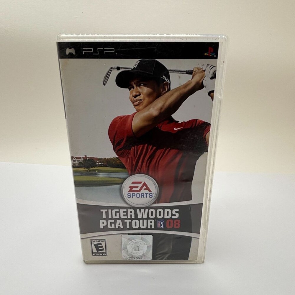 Tiger Woods PGA Tour 08 PSP (Sony PlayStation Portable, 2007) Complete W/ Manual